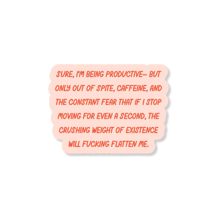 Flatten Me 3" Vinyl Sticker