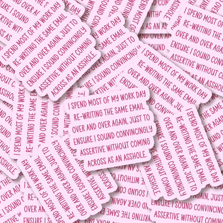 Email Rewrite 3" Vinyl Sticker