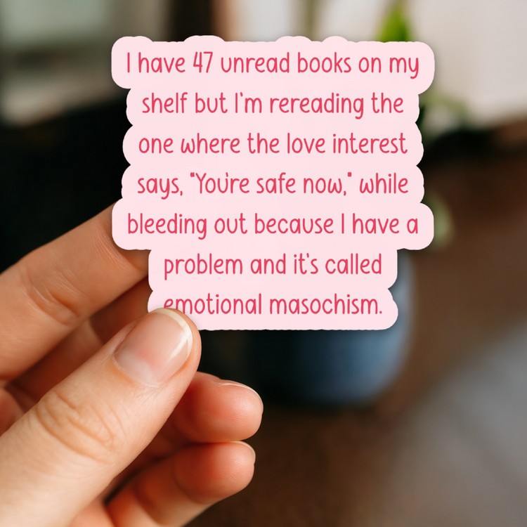 Emotional Masochism 3" Vinyl Sticker