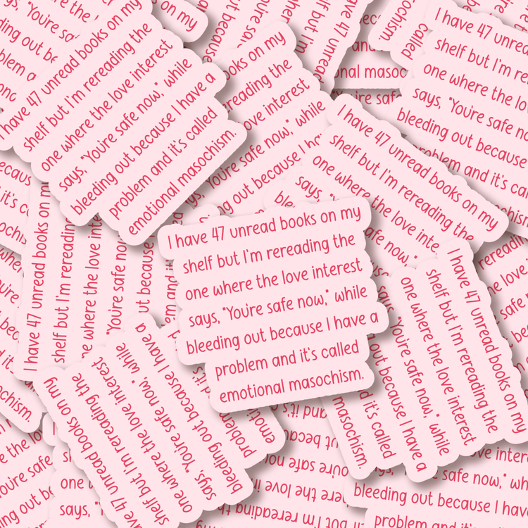 Emotional Masochism 3" Vinyl Sticker