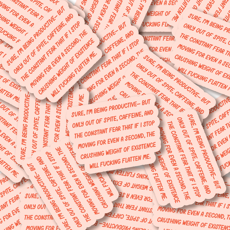 Flatten Me 3" Vinyl Sticker