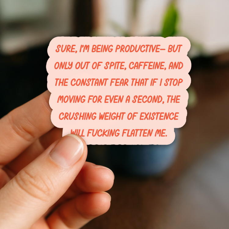 Flatten Me 3" Vinyl Sticker