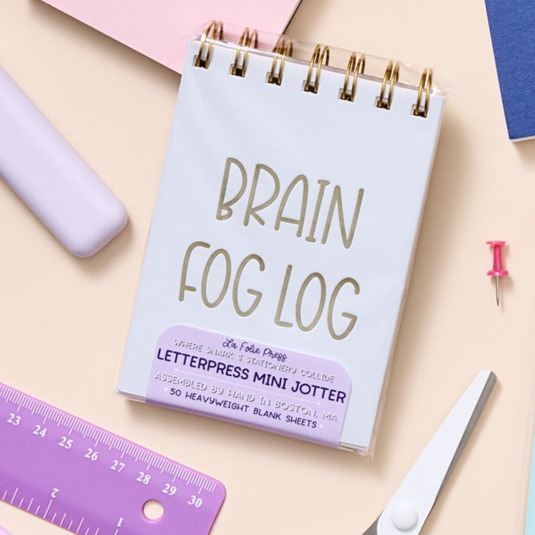 Funny mini notebook for notes, lists, and mental clutter.