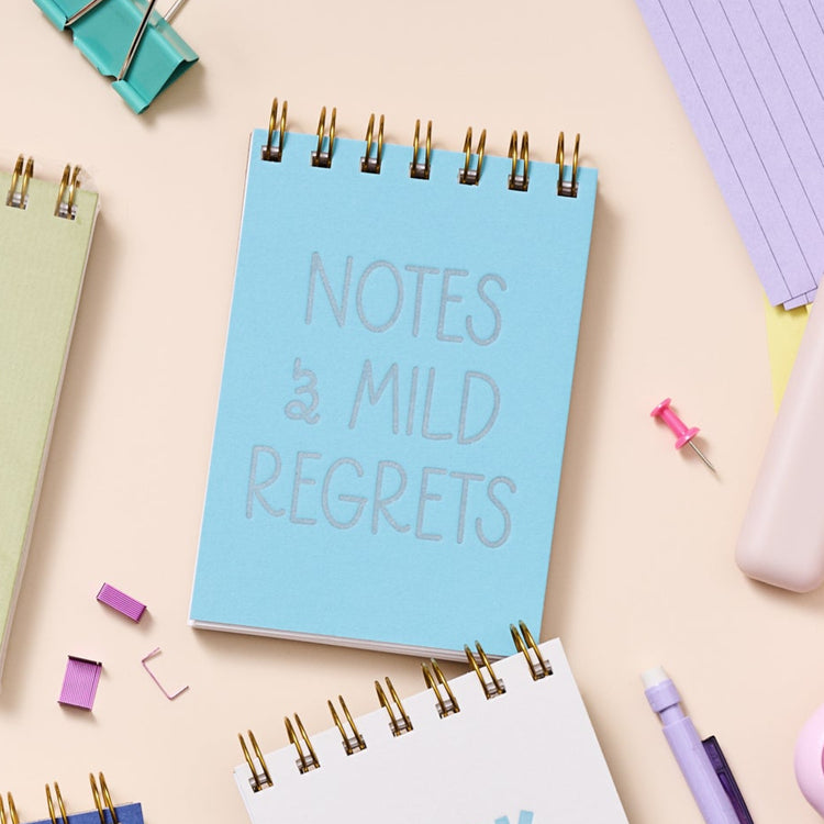 Funny pocket-sized notebook for lists, doodles, and sarcastic thoughts.