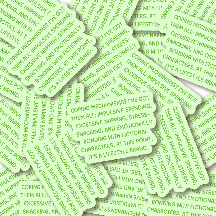 Lifestyle Brand 3" Vinyl Sticker