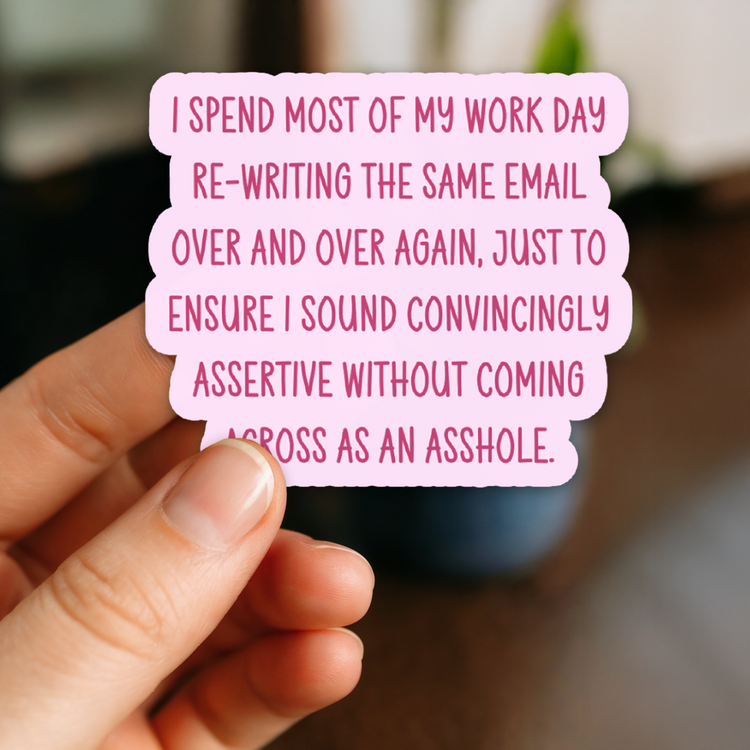Email Rewrite 3" Vinyl Sticker