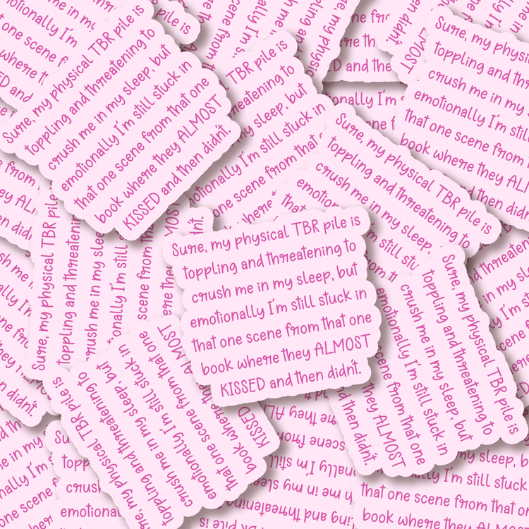 TBR Pile 3" Vinyl Sticker