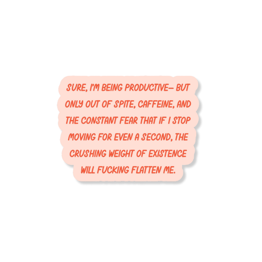 Flatten Me 3" Vinyl Sticker