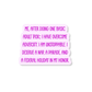 Federal Holiday Adulting 3" Vinyl Sticker
