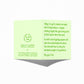 Funny friendship card showing front and back with extra punchline.