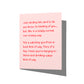 Funny friendship card with thinking-of-you humor message on front, blank inside.