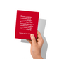 Standing In Line Funny Holiday Christmas Card