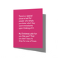 Special Place in Hell Funny Holiday Christmas Card