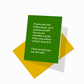 Remember One Last Thing Funny Holiday Christmas Card