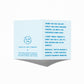 Open thank you card showing front message and back punchline: “Thanks, but make it dramatic.”