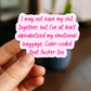 Color Coded Baggage 3" Vinyl Sticker
