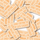Easily Distracted 3" Vinyl Sticker