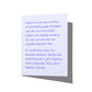 Funny friendship card with witty best friend humor message on front, blank inside.