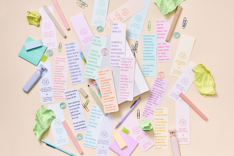 Emotionally Ruined Funny Glossy Bookmark