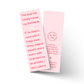 Tragic Backstory Funny Romantasy Glossy Bookmark
