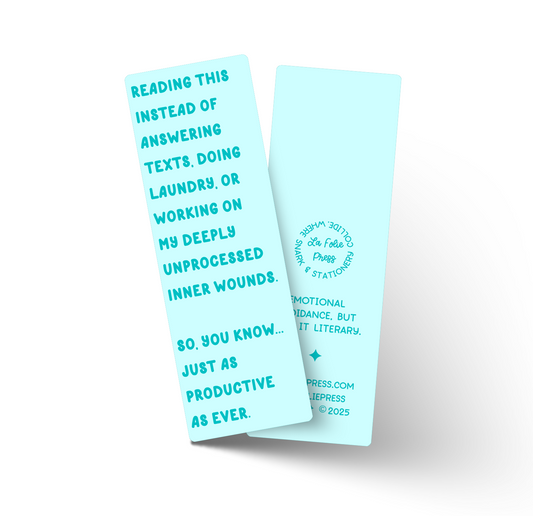 Inner Wounds Funny Glossy Bookmark