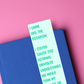 Came for the Escapism Funny Glossy Bookmark