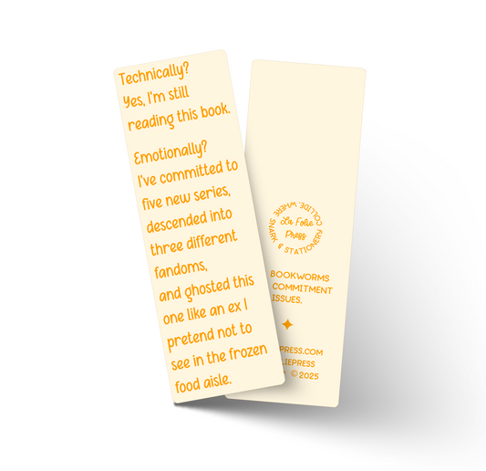 Frozen Food Aisle Funny Glossy Bookmark