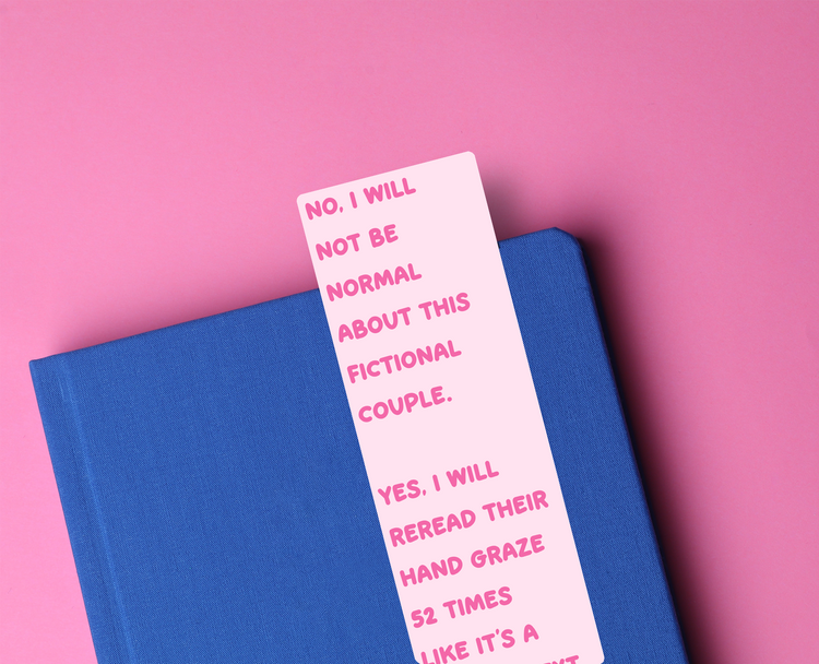 Sacred Text Romance Funny Bookmark