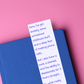 Sure I've Got Anxiety Funny Glossy Bookmark
