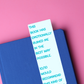 Emotionally Ruined Funny Glossy Bookmark