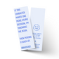 Throwing The Book Funny Glossy Bookmark