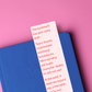 Hazard Pay Funny Glossy Bookmark