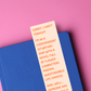 Someone Has to Witness It Funny Glossy Bookmark