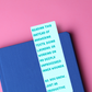 Inner Wounds Funny Glossy Bookmark