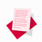Funny Mother’s Day greeting card with colorful envelope, superhero mom design.