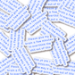 Overthink This 3" Vinyl Sticker